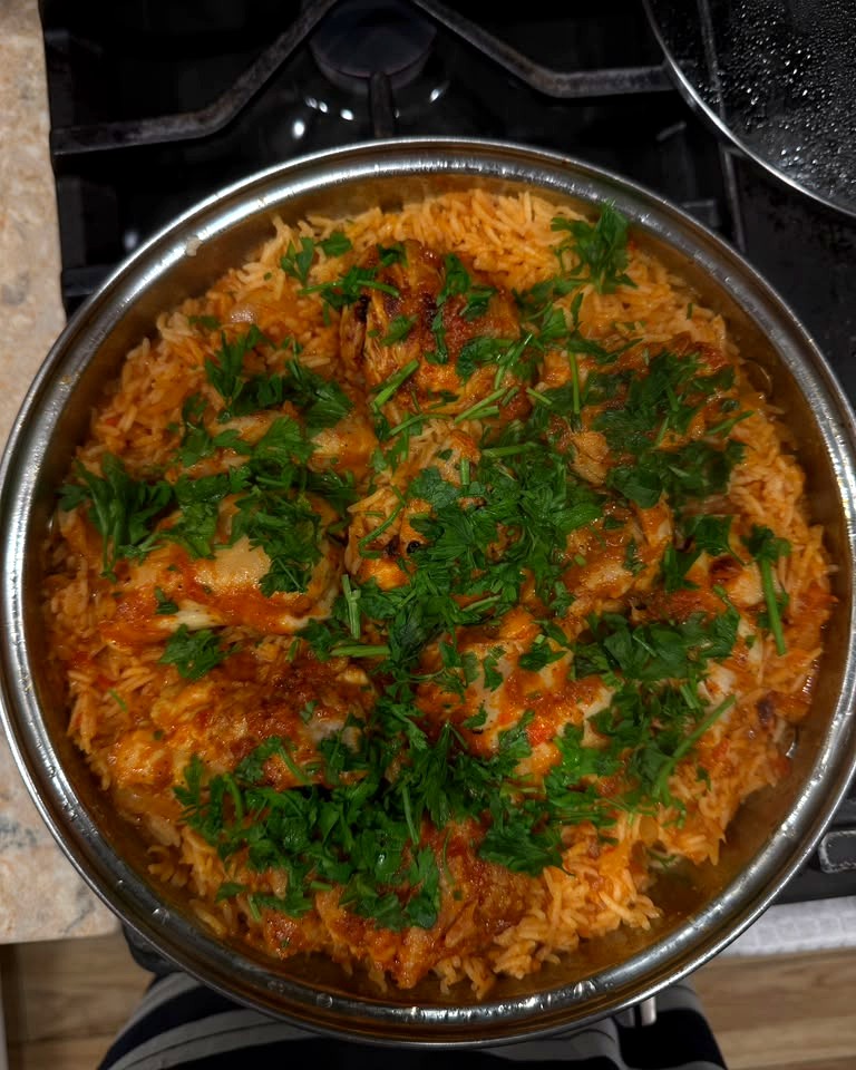 One-Pot Chicken Jollof-Style Rice