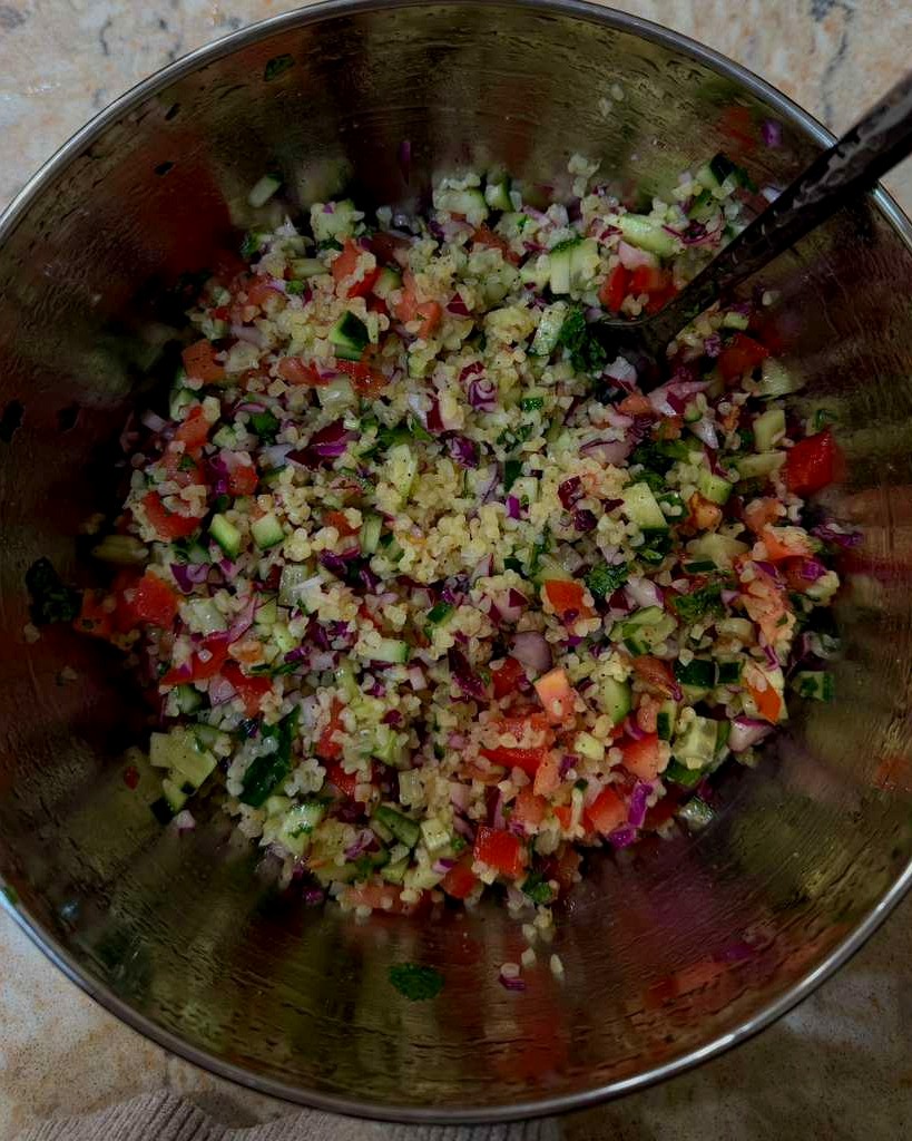 Garden Bulgur Salad